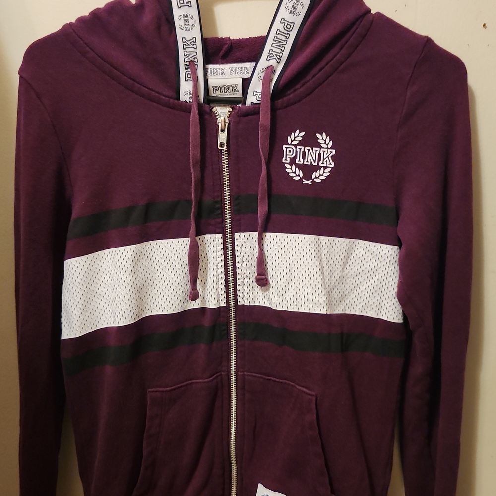 Victoria's Secret PINK Maroon Hoodie